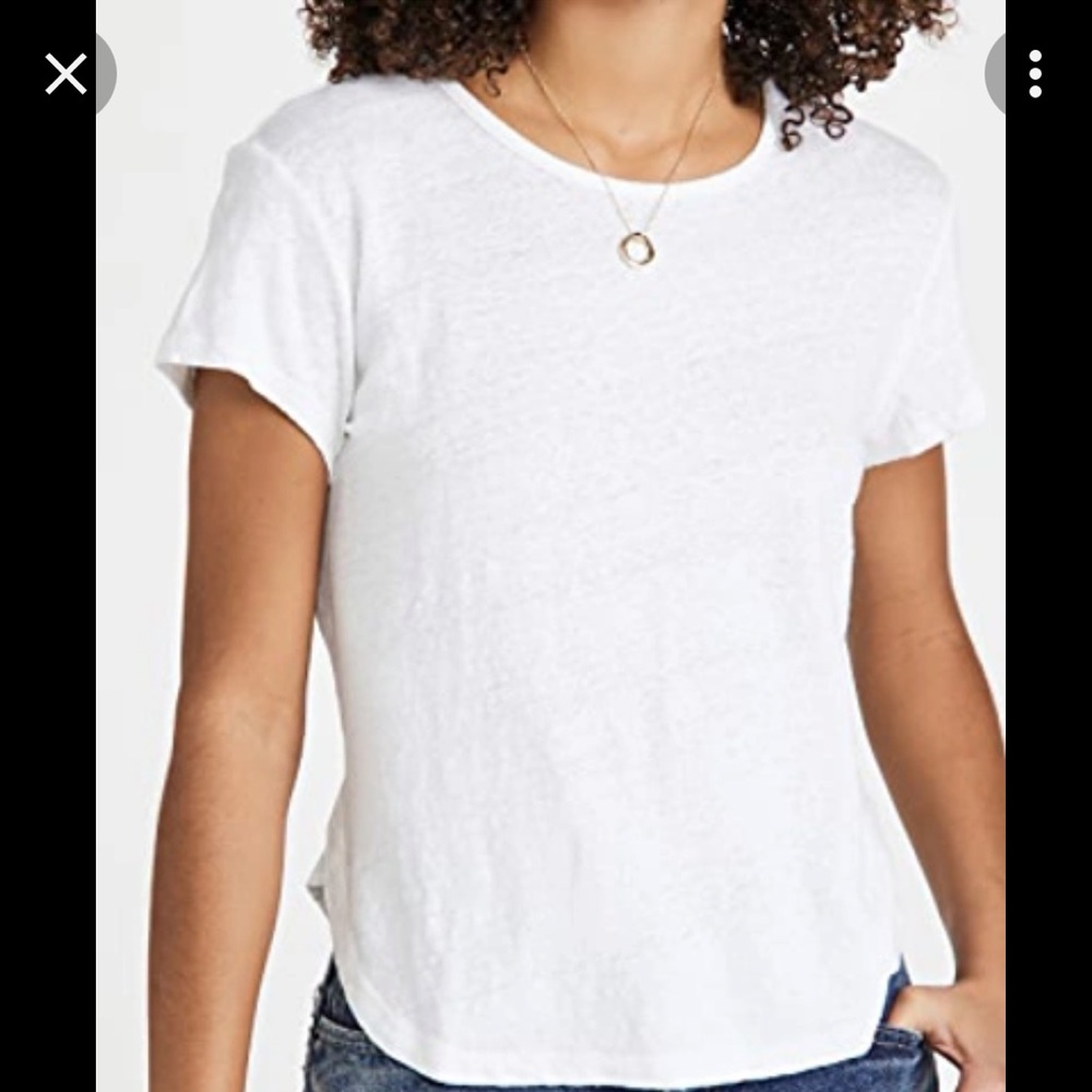 NWOT Frame linen tshirt